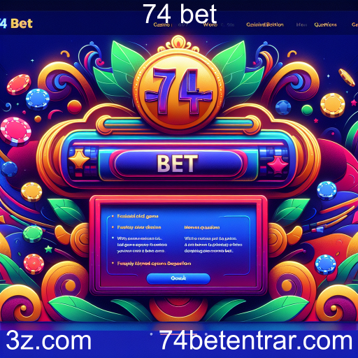 Entendendo a Categoria 'Perguntas Frequentes' no 74 Bet